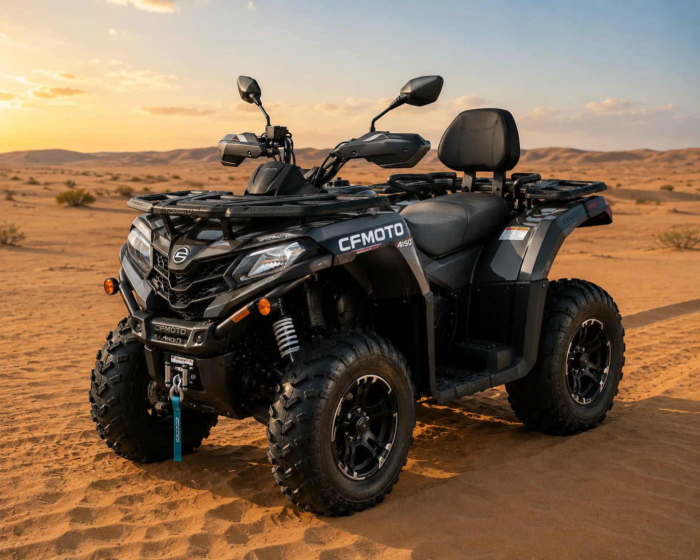 CFMoto 450cc Quad Bike - powerful desert adventure vehicle
