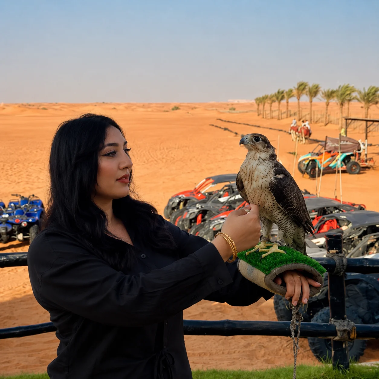 Falcon Experience Dubai Desert Safari 4