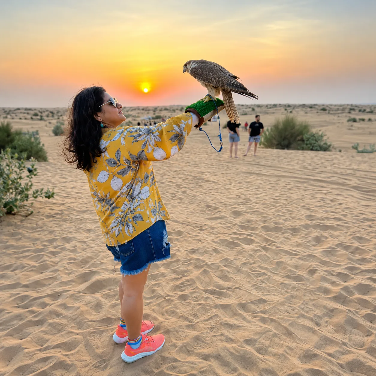 Falcon Experience Dubai Desert Safari 5