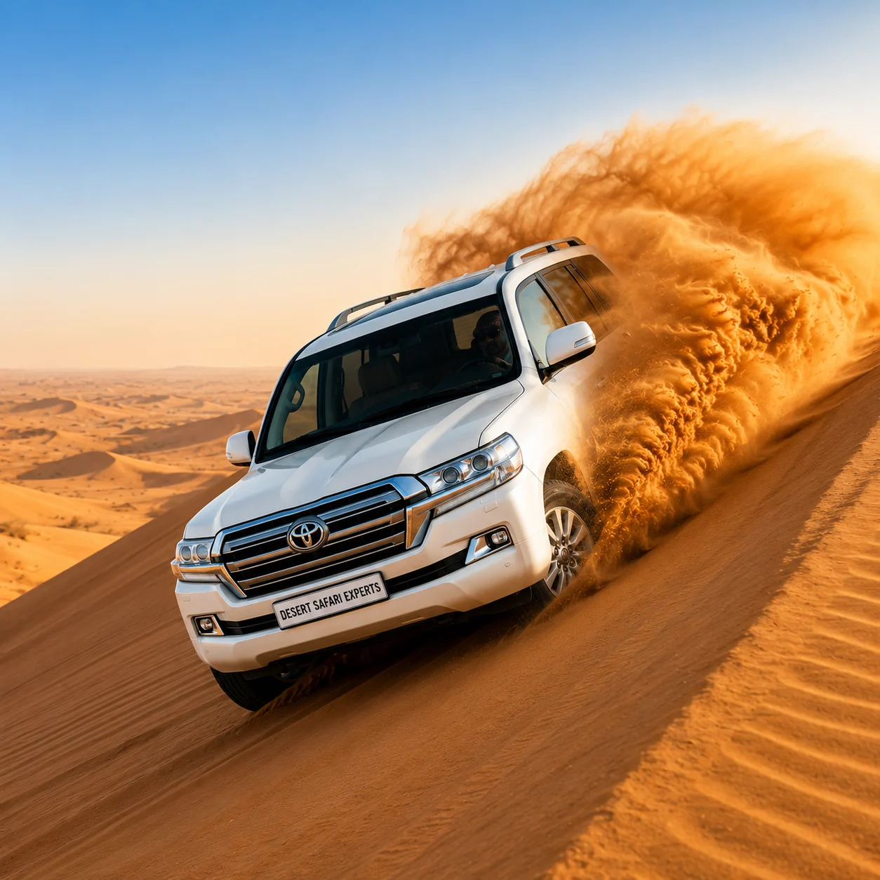 Thrilling dune bashing experience Dubai