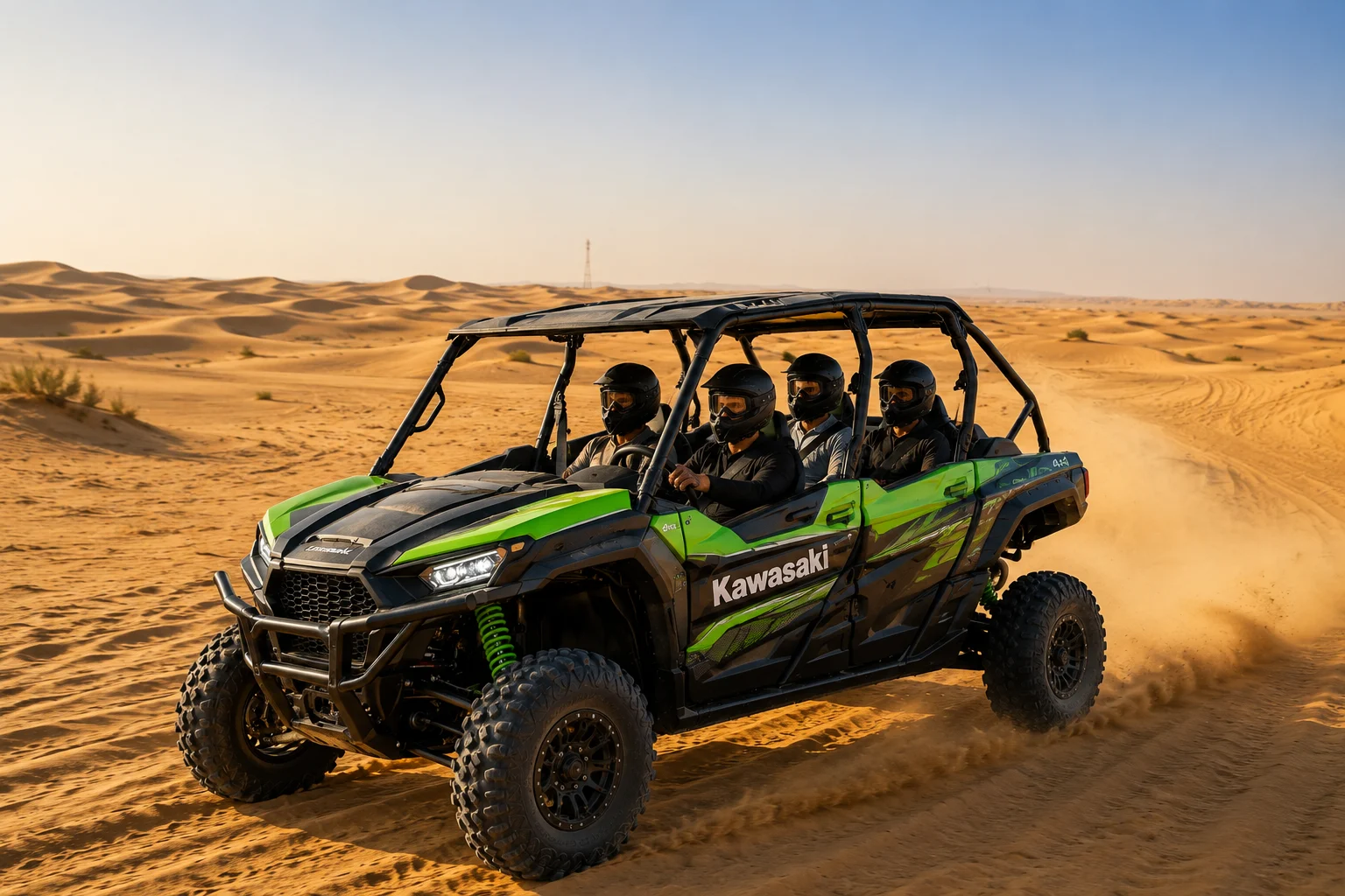 Kawasaki 4-Seater Buggy - Ultimate group off-road adventure