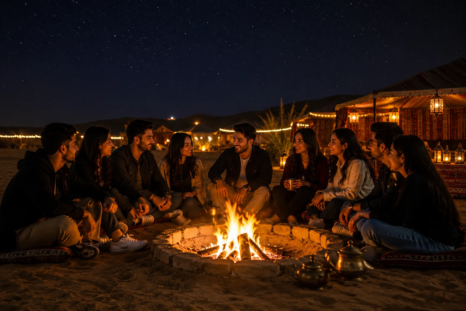 Overnight Desert Safari - Camping Experience