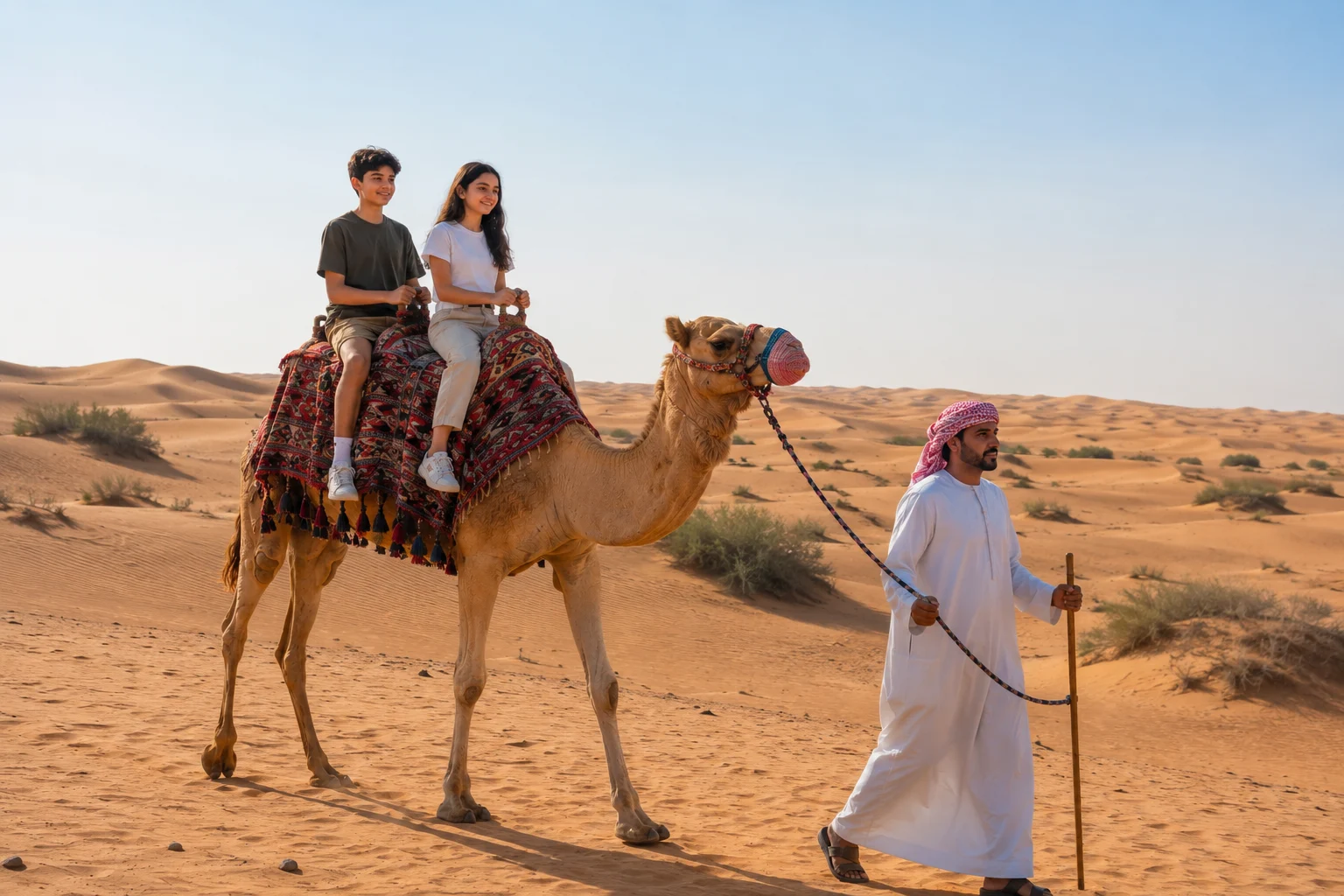 Camel Ride Adventure Dubai - Authentic desert trek with Desert Safari Experts