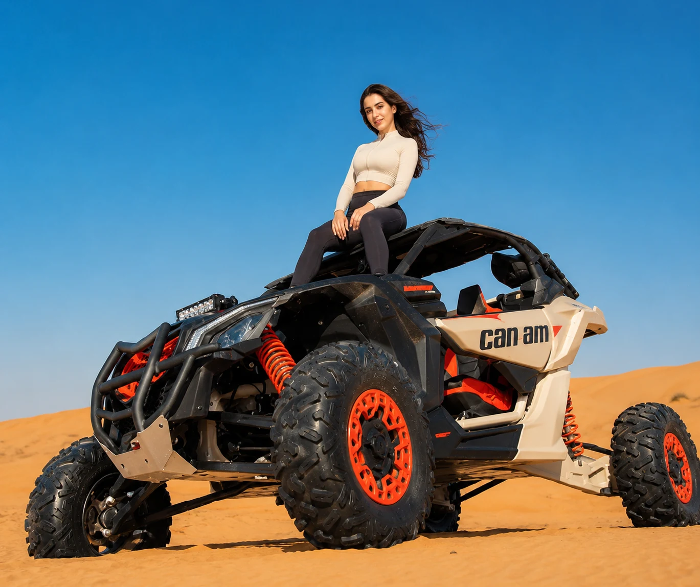 Can-Am Maverick 2-Seater buggy for off-road adventure in Dubai