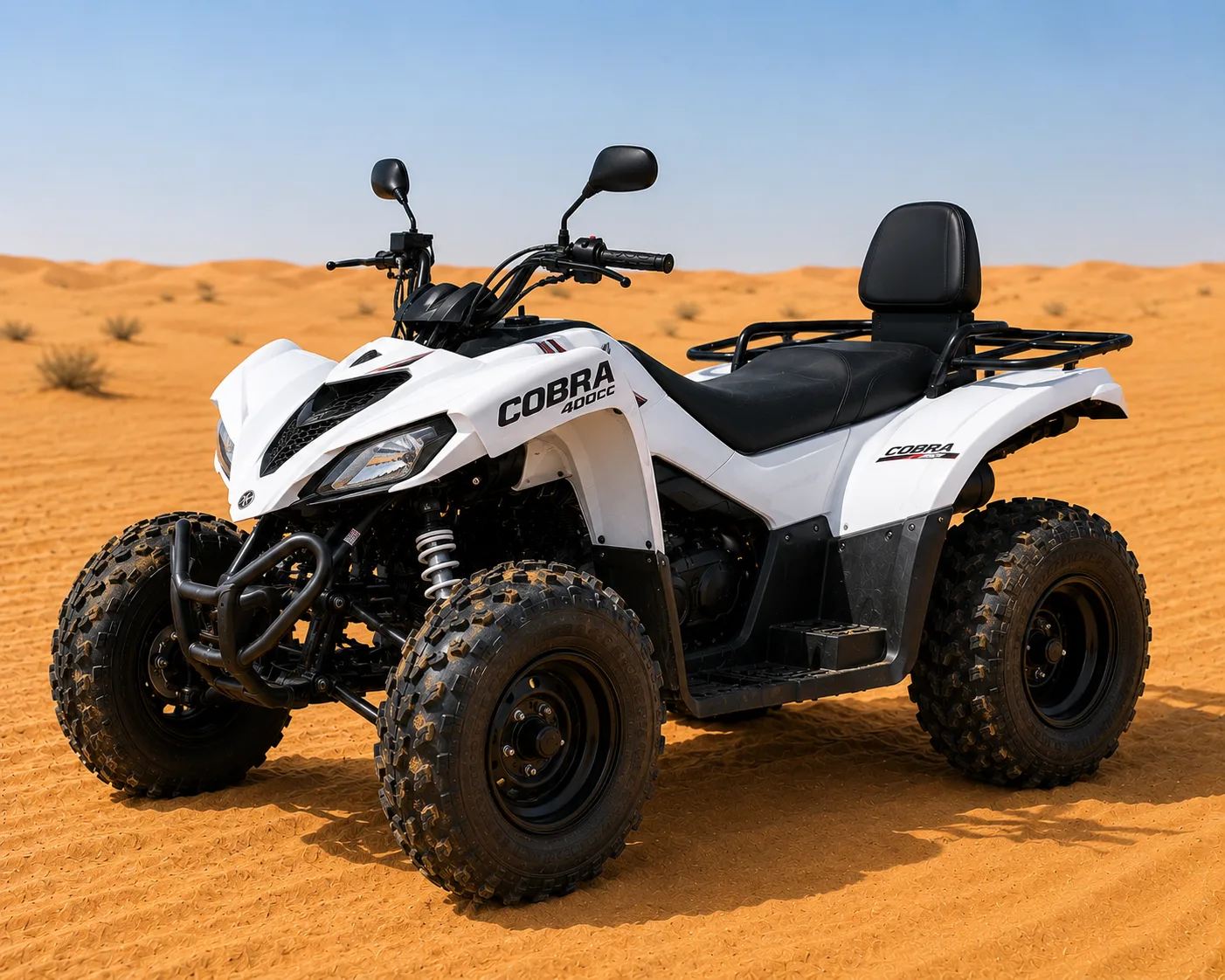 Double Seater Quad Bike - perfect for riding with a friend