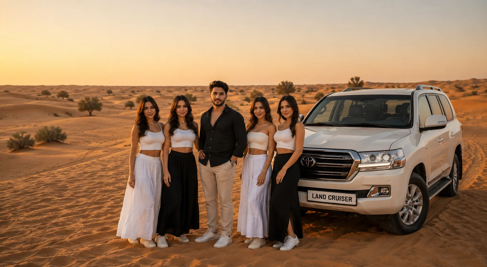 Evening Desert Safari - Dune Bashing and Sunset Experience
