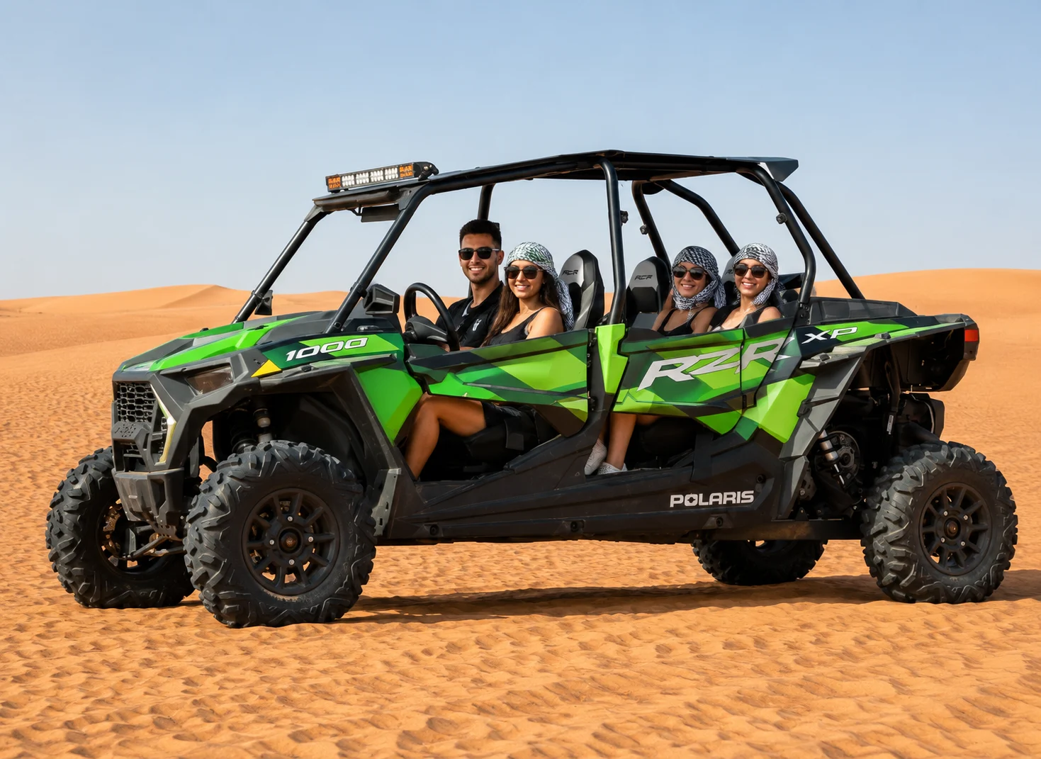 Polaris 4-Seater Buggy - ultimate group adventure vehicle