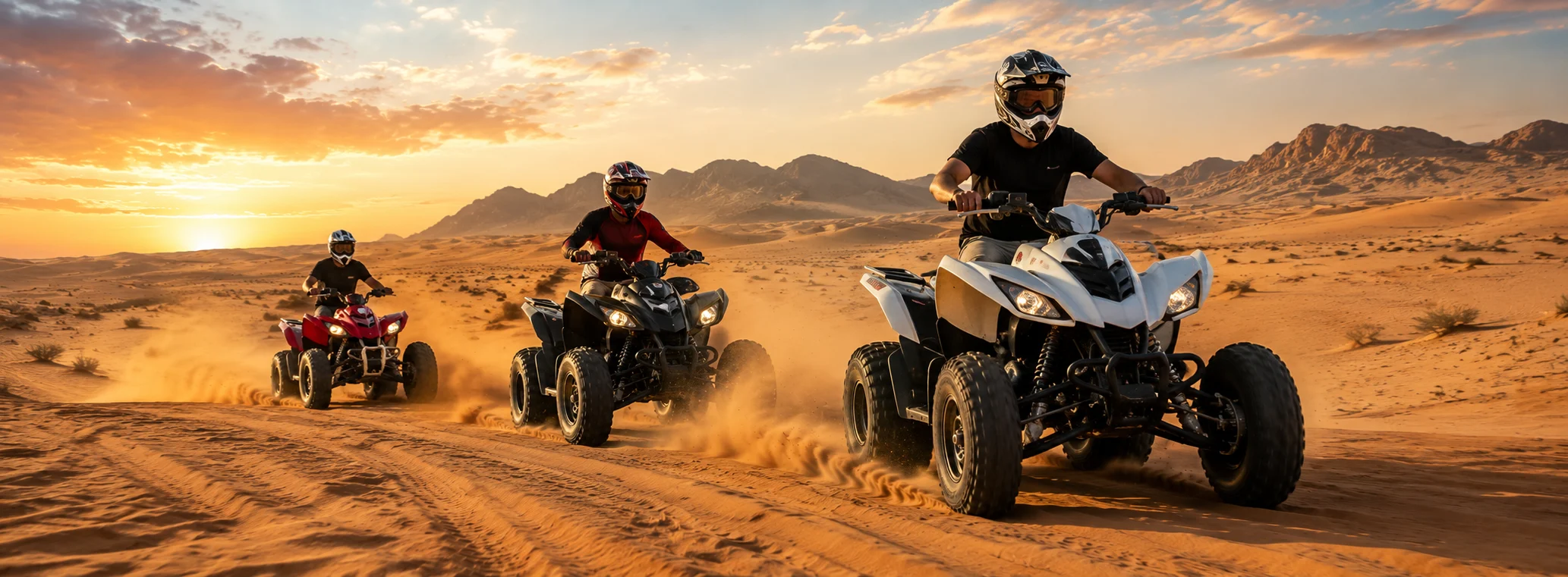 Quad Bike Adventure Dubai - Conquer the red dunes with Desert Safari Experts